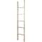 Ekena Millwork 15"W x 72"H x 3 1/2"D Vintage Farmhouse 5 Rung Ladder, Barnwood Decor Collection, Chalk Dust White DECR015X072X04LDRWH - alternate 3